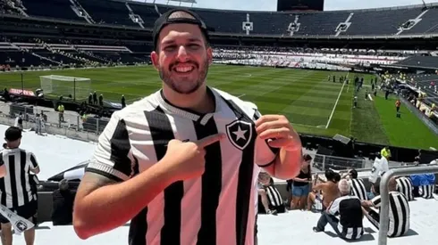 Pedro Certezas, torcedor famoso do Botafogo. (Foto: Reprodução)