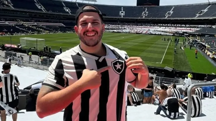 Pedro Certezas, torcedor famoso do Botafogo. (Foto: Reprodução)