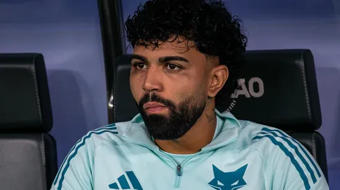 Gabigol jogador do Cruzeiro durante partida contra o Atlético-MG no estádio Mineirão pelo campeonato Brasileiro A 2025. Foto: Fernando Moreno/AGIF