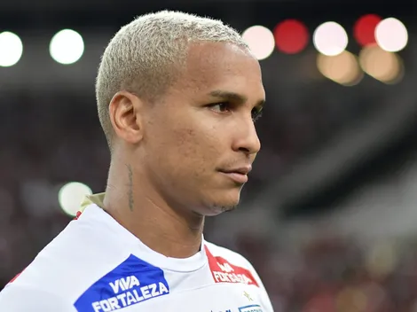 Deyverson, ex-Palmeiras, está de saída do Fortaleza