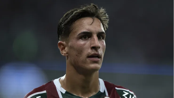 Bernal jogador do Fluminense durante partida contra o Criciuma no estadio Maracana pelo campeonato Brasileiro A 2024. Foto: Jorge Rodrigues/AGIF