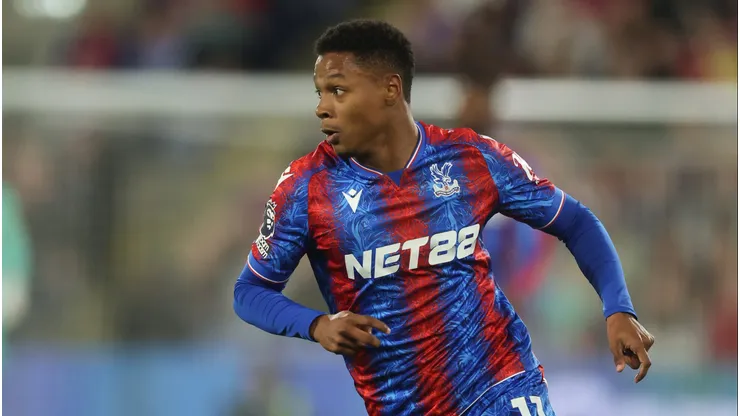 LONDON, ENGLAND - MAY 20: Matheus Franca De Oliveira of Crystal Palace during the Premier League match between Crystal Palace FC and Wolverhampton Wanderers FC at Selhurst Park on May 20, 2025 in London, England. (Photo by Richard Pelham/Getty Images)