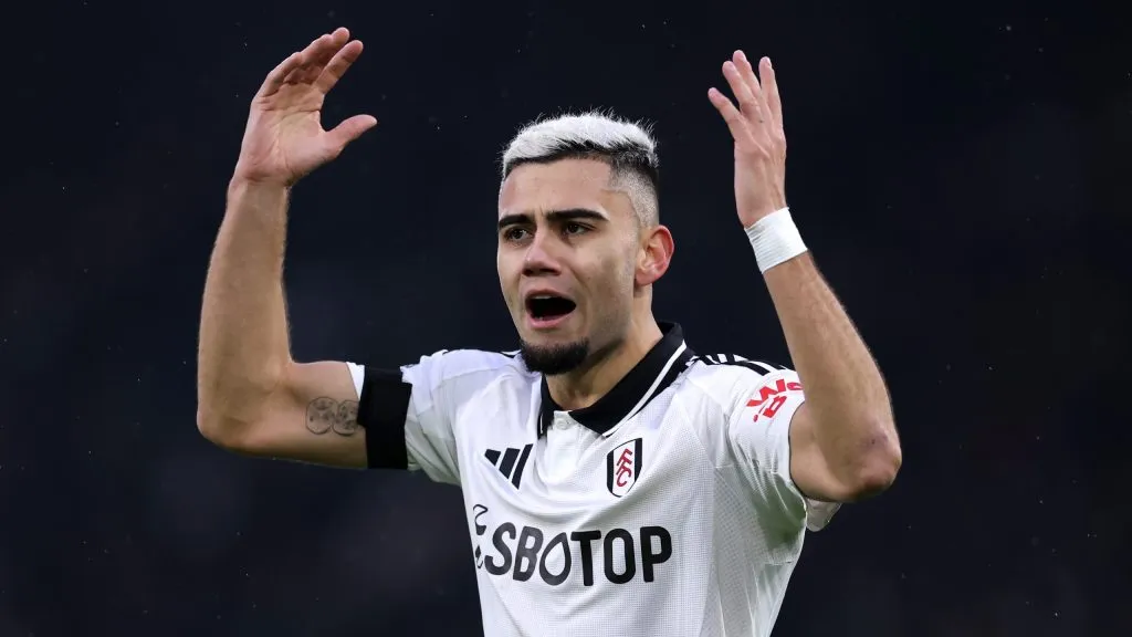 Andreas Pereira em ação pelo Fulham. (Photo by Ryan Pierse/Getty Images)
