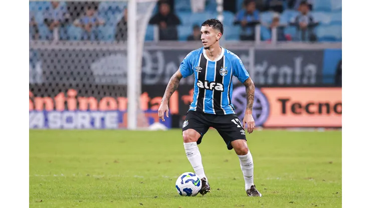 RS - PORTO ALEGRE - 20/05/2025 - COPA DO BRASIL 2025, GREMIO X CSA - Dodi jogador do Gremio durante partida contra o CSA no estadio Arena do Gremio pelo campeonato Copa Do Brasil 2025. Foto: Maxi Franzoi/AGIF
