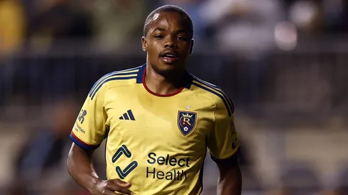 Andrés Gómez durante partida pelo Real Salt Lake.