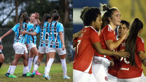 (Reprodução/Caroline Motta/Grêmio FBPA e Staff Images/CBF)