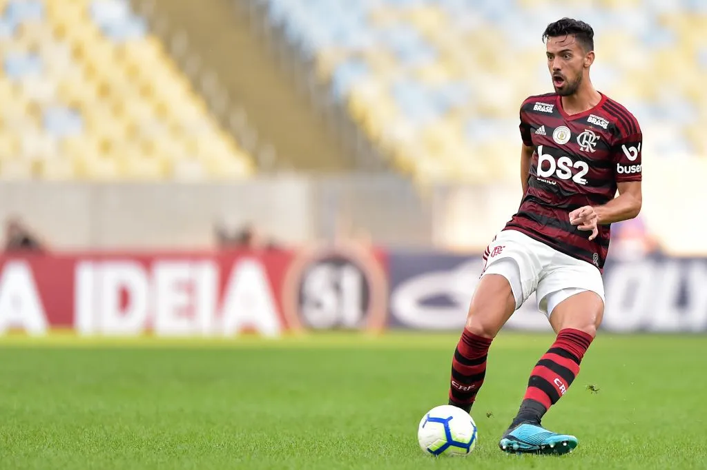 Pablo Marí se destacou no Brasil atuando pelo Flamengo. Foto: Thiago Ribeiro/AGIF