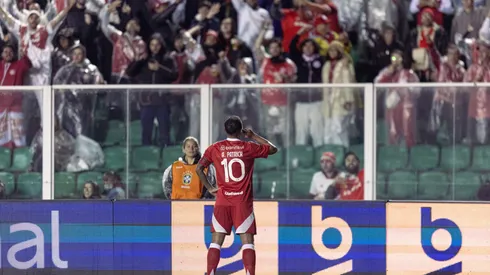 SC – FLORIANOPOLIS – 22/05/2025 – COPA DO BRASIL 2025, MARACANA X INTERNACIONAL – Alan Patrick jogador do Internacional comemora seu gol durante partida contra o Maracana no estadio Orlando Scarpelli pelo campeonato Copa Do Brasil 2025. Foto: Beno Kuster/AGIF