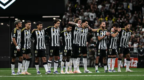 MG – BELO HORIZONTE – 06/08/2025 – COPA DO BRASIL 2025, ATLETICO-MG X FLAMENGO – Jogadores do Atletico-MG posam para foto antes na partida contra Flamengo no estadio Arena MRV pelo campeonato Copa Do Brasil 2025. Foto: Fernando Moreno/AGIF