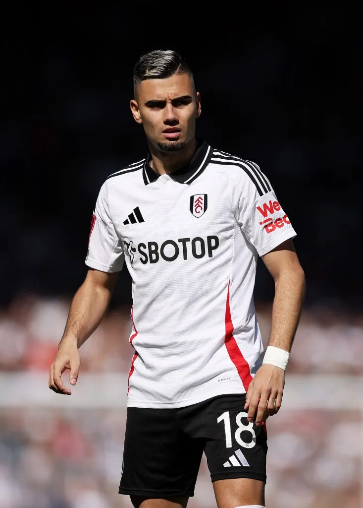 LONDON, ENGLAND – MARCH 29: Andreas Pereira of Fulham during the Emirates FA Cup Quarter Final match between Fulham and Crystal Palace at Craven Cottage on March 29, 2025 in London, England. (Photo by Alex Davidson/Getty Images)