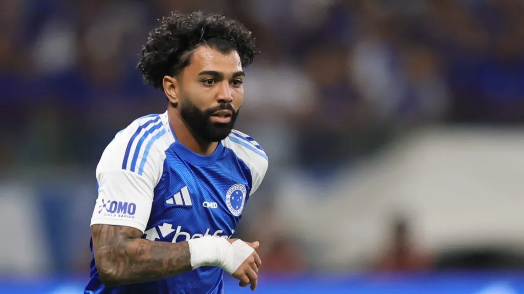 Gabigol em campo pelo Cruzeiro. Foto: Gilson Lobo/AGIF