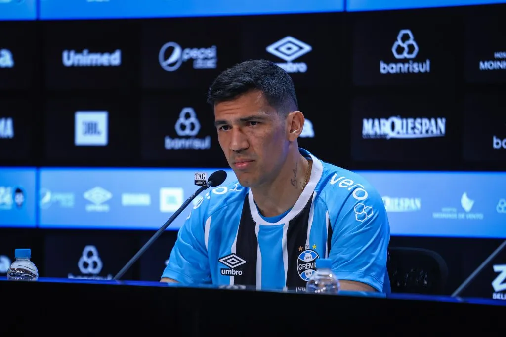Recém-chegado, Balbuena disputou apenas três jogos até o momento pelo Grêmio. FOTO: LUCAS UEBEL/GREMIO FBPA