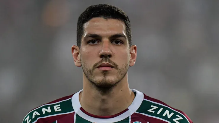 Nino jogador do Fluminense durante partida contra o America-MG no estadio Maracana pelo campeonato Brasileiro A 2023.