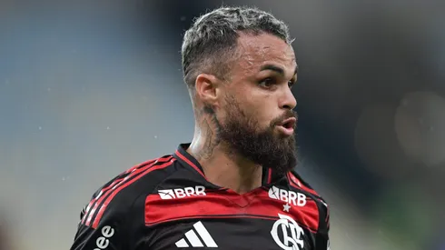 Michael em campo pelo Flamengo. Foto: Thiago Ribeiro/AGIF