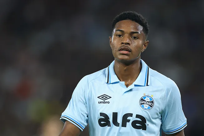 Riquelme jogador do Grêmio (Photo by Buda Mendes/Getty Images)