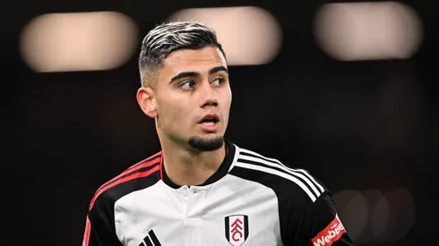 Andreas Pereira of Fulham looks o during the Emirates FA Cup Fourth Round match between Fulham and Newcastle United at Craven Cottage on January 27, 2024 in London, England.