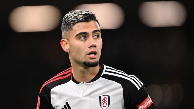 Andreas Pereira of Fulham looks o during the Emirates FA Cup Fourth Round match between Fulham and Newcastle United at Craven Cottage on January 27, 2024 in London, England.