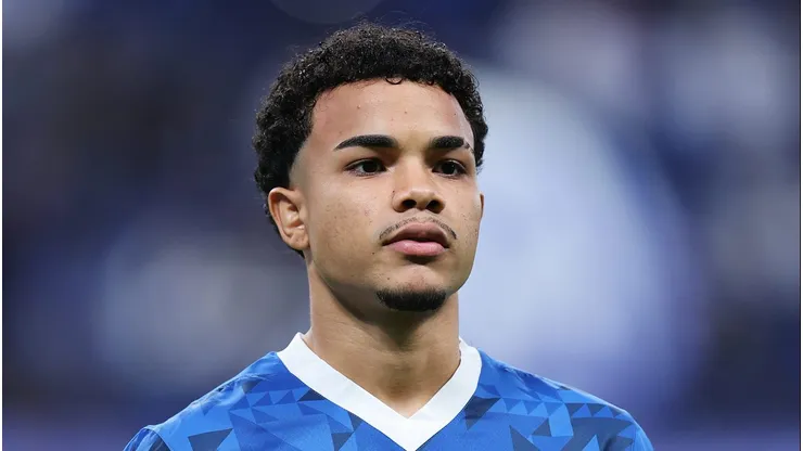 RIYADH, SAUDI ARABIA - FEBRUARY 04: Kaio Cesar of Al-Hilal SFC looks on prior to the AFC Champions League Elite match between Al-Hilal and Persepolis at Kingdom Arena on February 04, 2025 in Riyadh, Saudi Arabia. (Photo by Abdullah Ahmed/Getty Images)