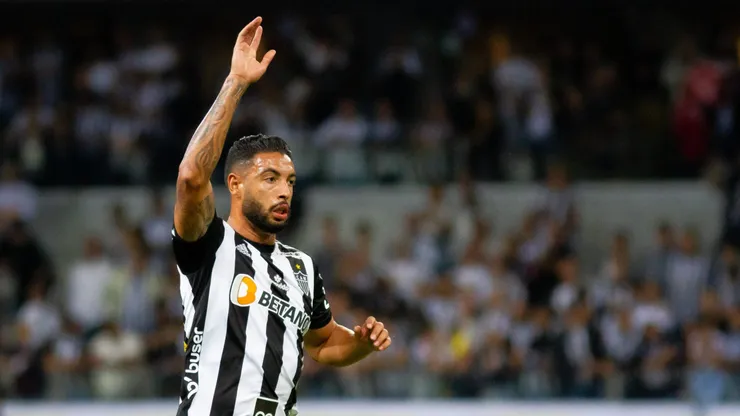 MG - Belo Horizonte - 05/07/2022 - LIBERTADORES 2021 ATLETICO-MG X EMELEC - Nathan Silva jogador do Atletico-MG durante partida contra o Emelec no estadio Mineirao pelo campeonato Copa Libertadores 2022. Foto: Fernando Moreno/AGIF