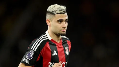 WOLVERHAMPTON, ENGLAND – FEBRUARY 25: Andreas Pereira of Fulham during the Premier League match between Wolverhampton Wanderers FC and Fulham FC at Molineux on February 25, 2025 in Wolverhampton, England. (Photo by Carl Recine/Getty Images)