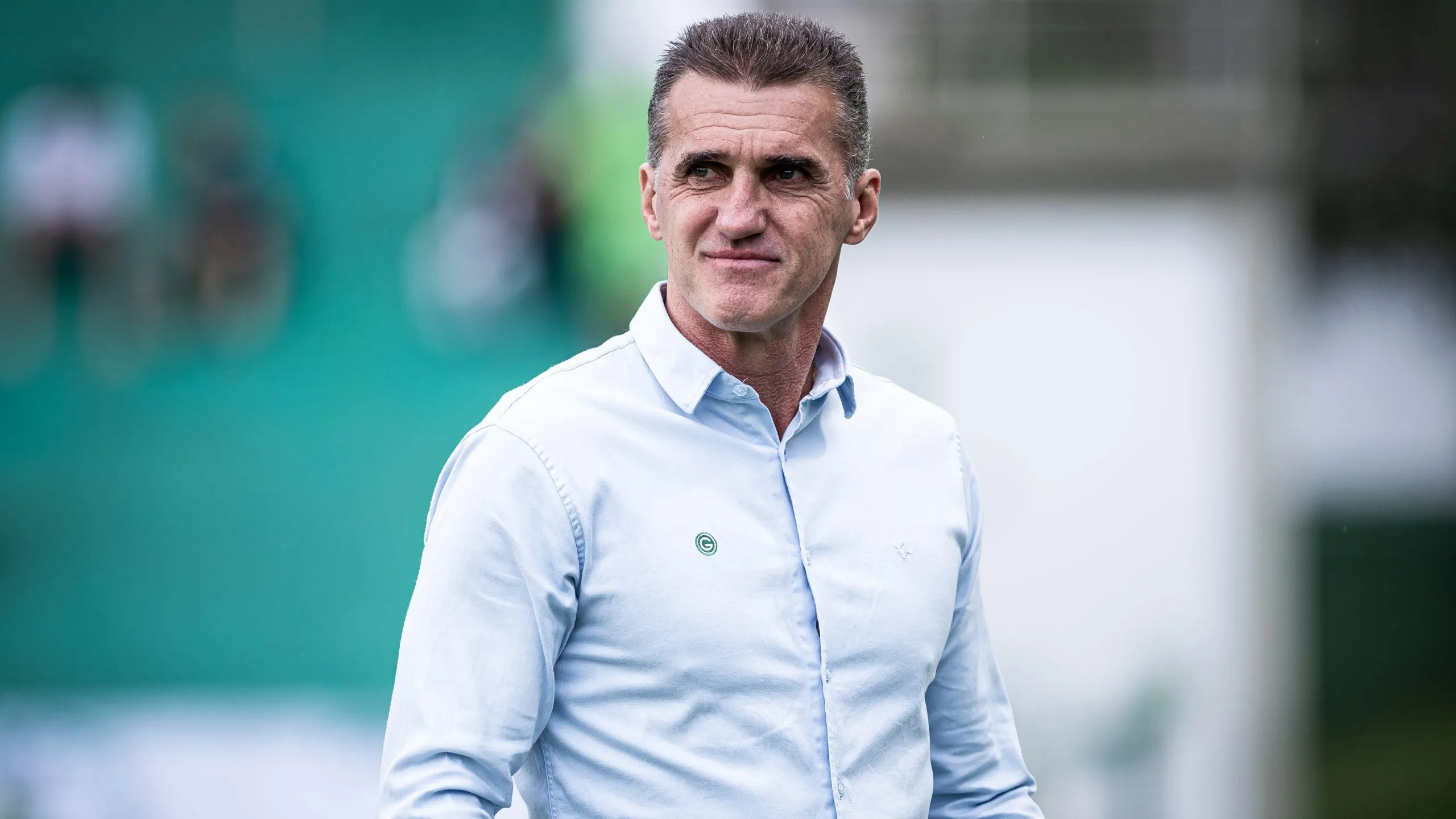 Mancini durante partida contra o Guarani na Série B de 2024. Foto: Isabela Azine/AGIF