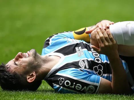Volante do Grêmio, Villasanti, faz cirurgia no joelho esquerdo