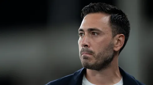 RJ - RIO DE JANEIRO - 17/08/2025 - BRASILEIRO A 2025, BOTAFOGO X PALMEIRAS - Davide Ancelotti tecnico do Botafogo durante partida contra o Palmeiras no estadio Engenhao pelo campeonato Brasileiro A 2025. Foto: Jorge Rodrigues/AGIF