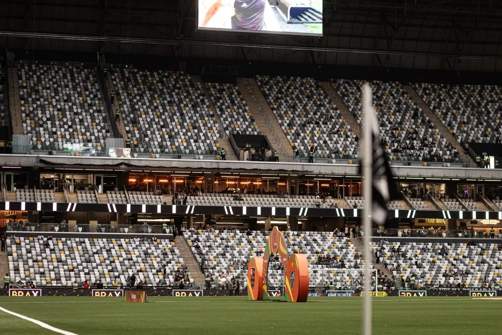 MG – BELO HORIZONTE – 06/08/2025 – COPA DO BRASIL 2025, ATLETICO-MG X FLAMENGO – Vista geral do estadio Arena MRV para partida entre Atletico-MG e Flamengo pelo campeonato Copa Do Brasil 2025. Foto: Mateus Dutra/AGIF