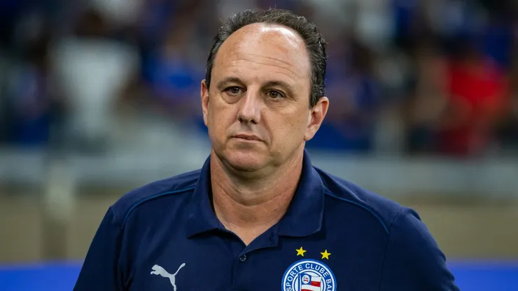 Rogério Ceni, técnico do Bahia. Foto: Fernando Moreno/AGIF