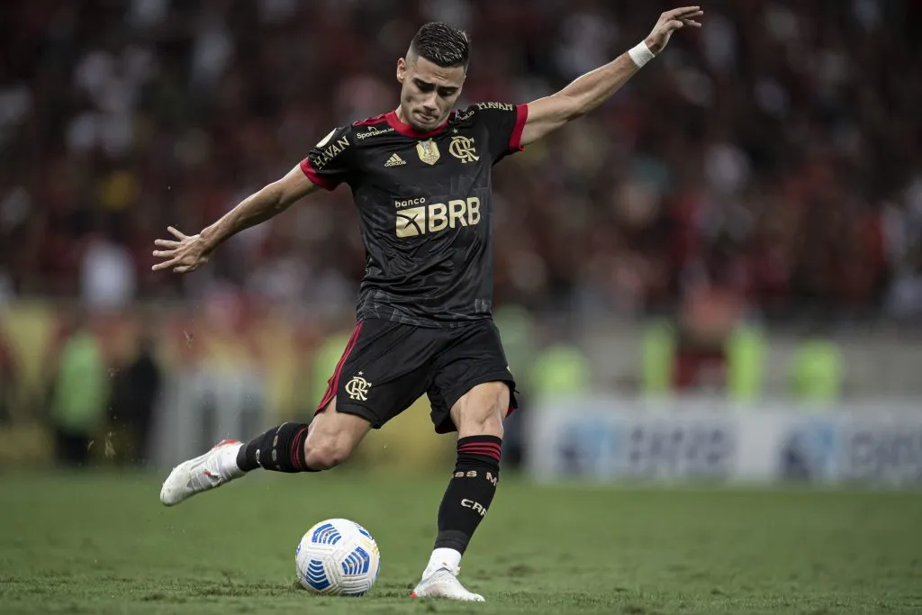 RJ – Rio de Janeiro – 05/11/2021 – BRASILEIRO A 2021, FLAMENGO X ATLETICO-GO – Andreas Pereira jogador do Flamengo durante partida contra o Atletico-GO no estadio Maracana pelo campeonato Brasileiro A 2021. Foto: Jorge Rodrigues/AGIF
