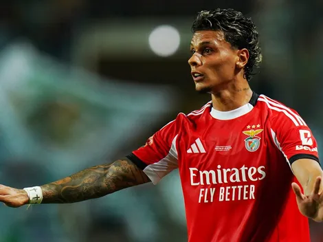 Ex-Palmeiras, Richard Ríos é exaltado no Benfica após classificação na UCL