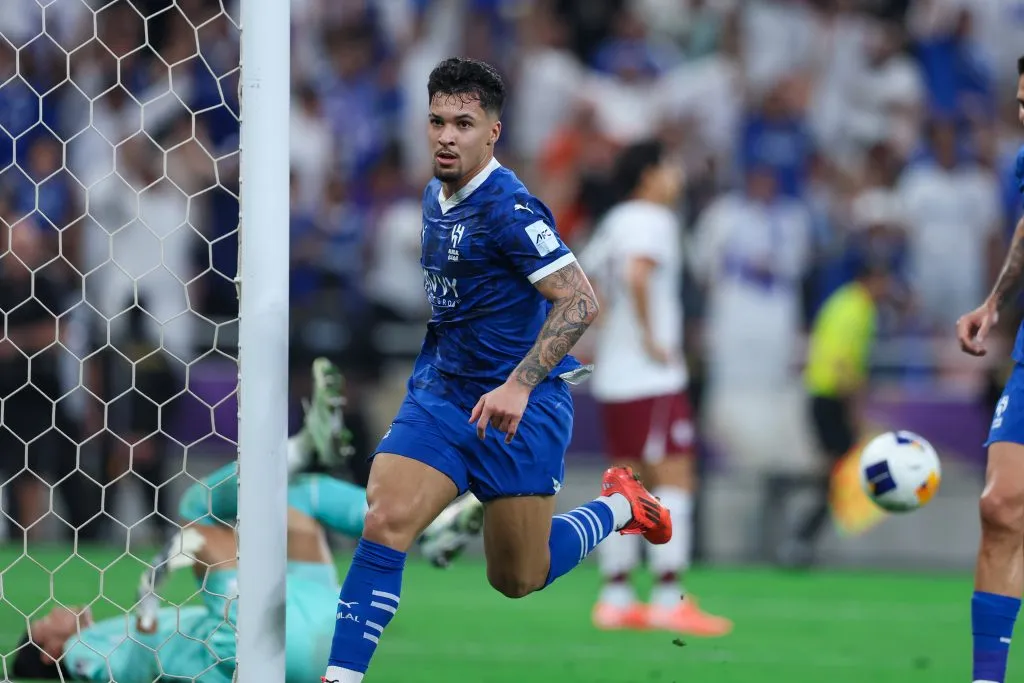 Atacante Marcos Leonardo, do Al-Hilal. (Photo by Yasser Bakhsh/Getty Images)