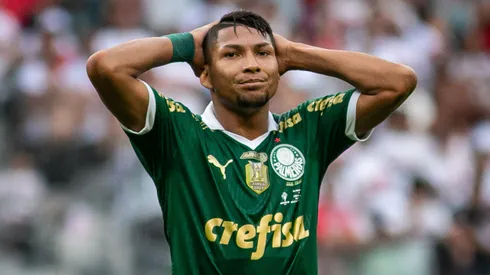 Rony jogador do Palmeiras durante partida contra o Sao Paulo no estadio Mineirao pelo campeonato Supercopa 2024.