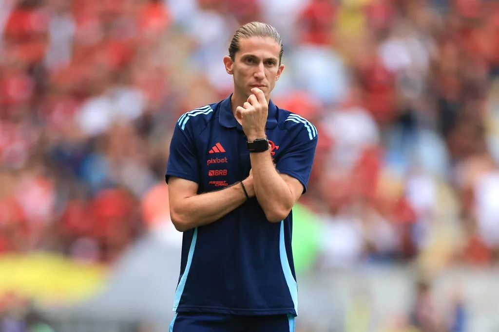 Filipe Luís levou o Flamengo ao topo do Brasileirão (Foto: Buda Mendes/Getty Images)