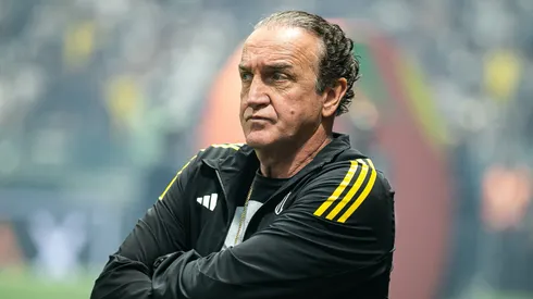 MG – BELO HORIZONTE – 27/08/2025 – COPA DO BRASIL 2025, ATLETICO-MG X CRUZEIRO – Cuca tecnico do Atletico-MG durante partida contra o Cruzeiro no estadio Arena MRV pelo campeonato Copa Do Brasil 2025. Foto: Fernando Moreno/AGIF