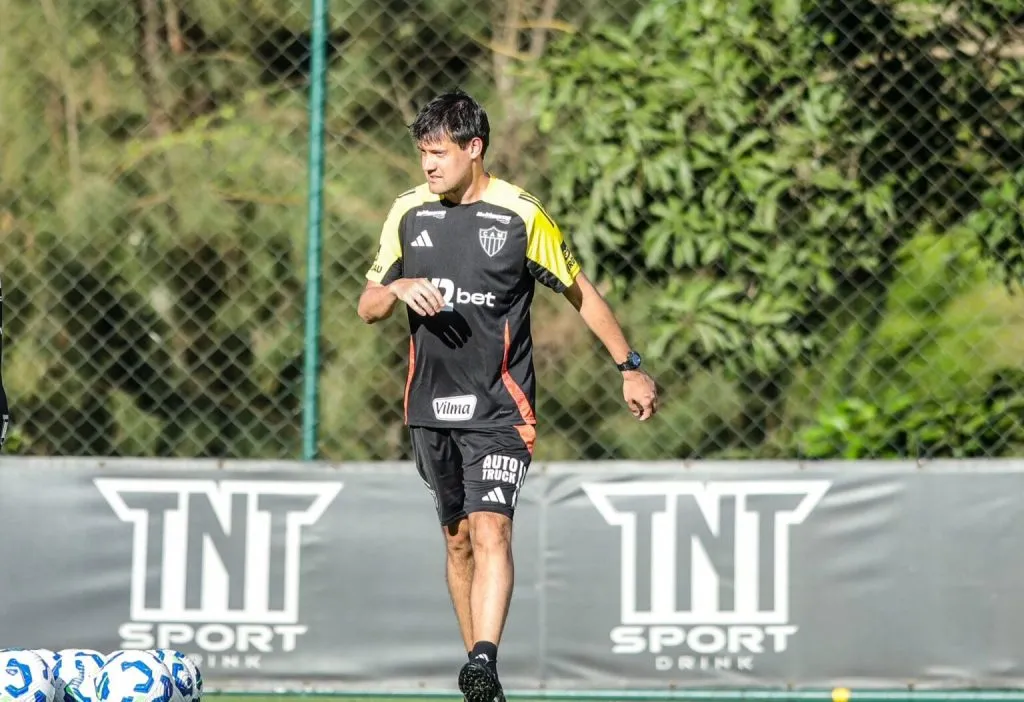 Luiz Fernando deve deixar o Atlético-MG. Foto: Pedro Souza/Atlético
