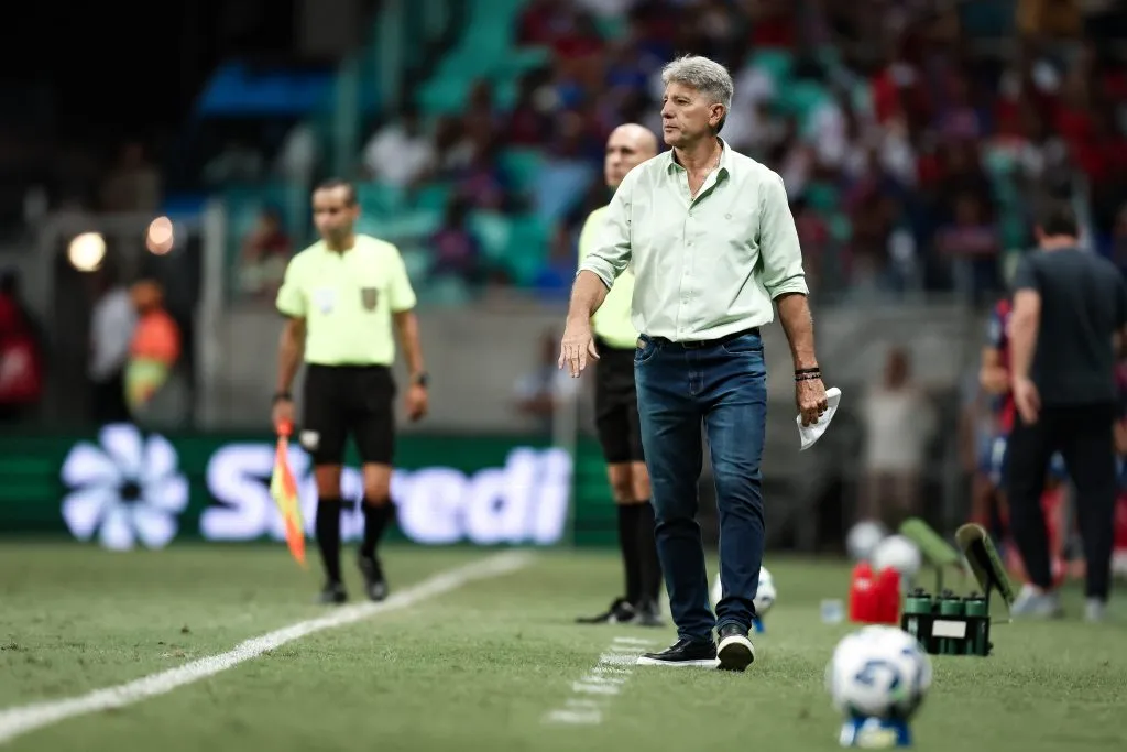 Renato Gaúcho, técnico do Fluminense, contra o Bahia (Imagem: MARCELO GONÇALVES / FLUMINENSE)