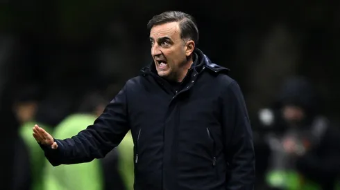 Carlos Carvalhal pelo Braga. (Photo by Octavio Passos/Getty Images)