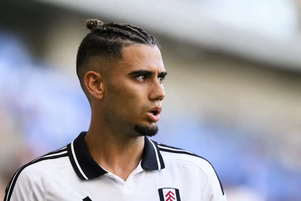 SINSHEIM, GERMANY – AUGUST 10: Andreas Pereira of Fulham lo during the pre-season friendly match between Fulham and TSG Hoffenheim at PreZero-Arena on August 10, 2024 in Sinsheim, Germany. (Photo by Helge Prang/Getty Images)