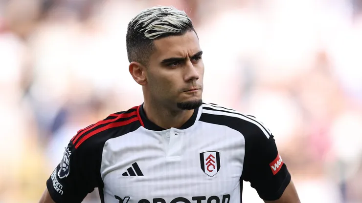 Andreas Pereira of Fulham looks on during the Premier League match between Fulham FC and Sheffield United at Craven Cottage on October 07, 2023 in London, England.