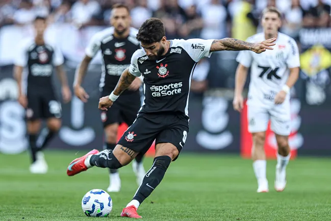 Yuri Alberto, jogando no Corinthians – (Photo by Caique Coufal/Sports Press Photo/Getty Images)