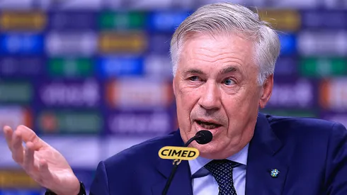 Carlo Ancelotti, técnico da Seleção Brasileira