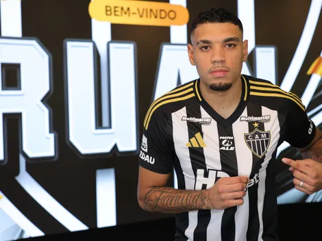 Ruan Tressoldi faz trabalho físico e deve seguir como desfalque no Atlético-MG