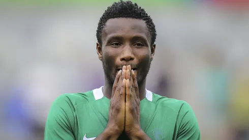 John Obi Mikel from Nigeria and during the game for the first round bronze medal match in Rio 2016 at Mineirao Stadium, Belo Horizonte, Brasil