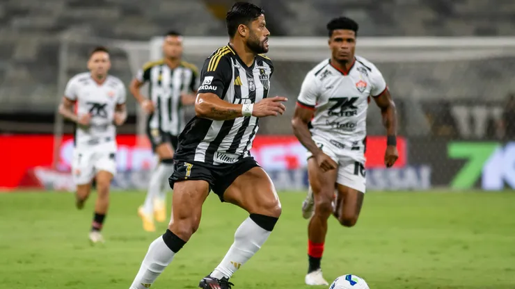 MG - BELO HORIZONTE - 13/04/2025 - BRASILEIRO A 2025, ATLETICO-MG X VITORIA - Hulk jogador do Atletico-MG durante partida contra o Vitoria no estadio Mineirao pelo campeonato Brasileiro A 2025. Foto: Fernando Moreno/AGIF