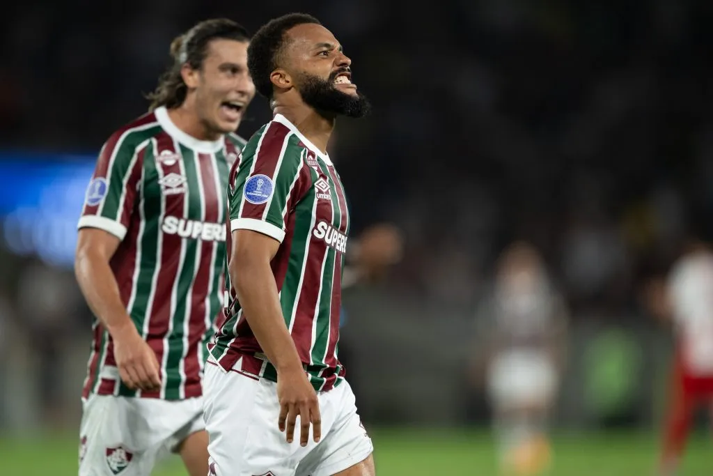 Canobbio e Samuel Xavier desfalcam o Fluminense contra o Santos. Foto: Jorge Rodrigues/AGIF