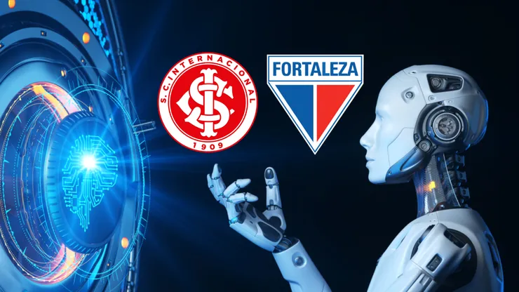 Inteligência artificial revela previsão para Internacional x Fortaleza