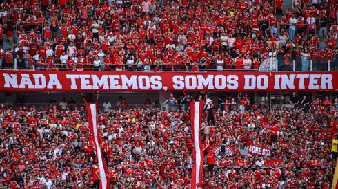 Torcida do Internacional no Beira-Rio. Foto: Maxi Franzoi/AGIF