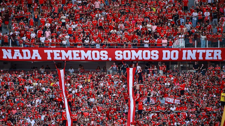 Torcida do Internacional no Beira-Rio. Foto: Maxi Franzoi/AGIF