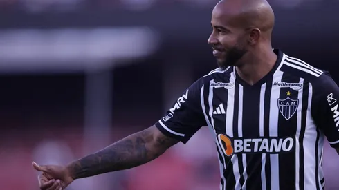 SP – SAO PAULO – 06/08/2023 – BRASILEIRO A 2023, SAO PAULO X ATLETICO-MG – Patrick jogador do Atletico-MG durante partida contra o Sao Paulo no estadio Morumbi pelo campeonato Brasileiro A 2023. Foto: Ettore Chiereguini/AGIF